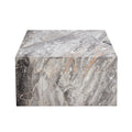 Modern Mdf Coffee Table With Grey Texture Pattern 39.3X23.6X11.8 Inches Stylish And Durable Design Grey Mdf