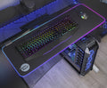 Mouse Pad Dardashti Led Black Nylon