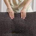 Lamb'S Wool 2 Seater Cushion Sofa 90'' Comfortable Sofa For Living Room Bedroom And Other Casual Spaces Lamb'S Wool Sofa With 2 Cushions And 2 Ball Pillows. Gray Gray Foam Fabric 2 Seat