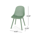 Posey Chair Green Polypropylene