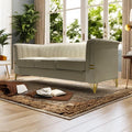 Fx P82 Be Sofa Modern Chenille Sofa, 82.67
