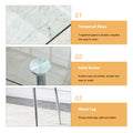 Table And Chair Set.Rectangular Dining Table With Tempered Glass Tabletop And Silver Plating Metal Legs.Paired With 6 Checkered Armless High Back Light Gray Chairs With Electroplated Metal Legs. Transparent Seats 6 Glass Metal