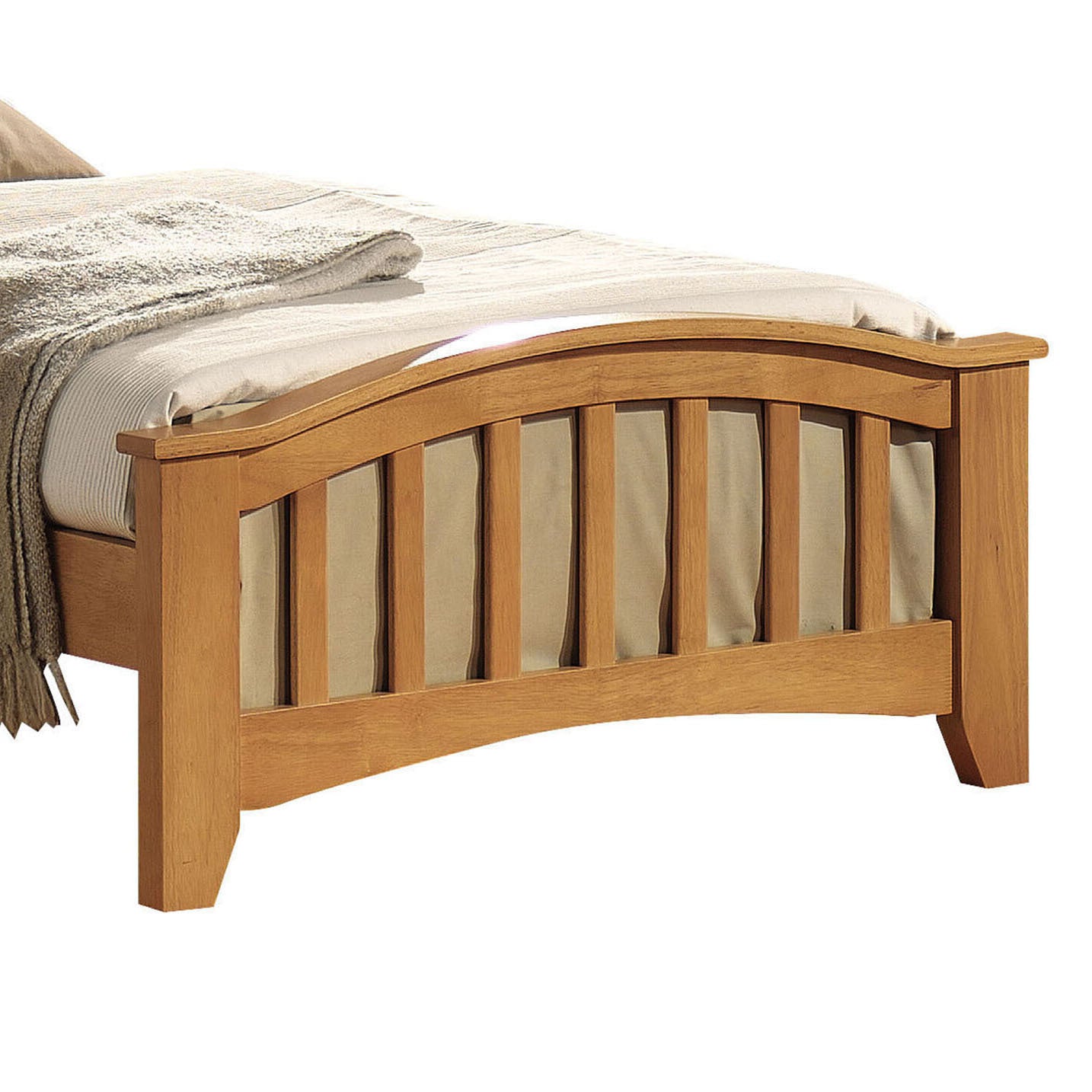 Maple Twin Bed Box Spring Not Required Twin Maple Wood