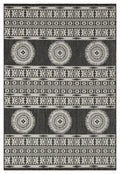 Sunshine Gc Har2023 Anthracite 2 Ft. 7 In. X 7 Ft. 3 In. Indoor Outdoor Area Rug Anthracite Polyester Polypropylene