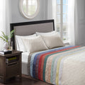 3 Piece Reversible Bedspread Set Balsam Green Queen Green Polyester