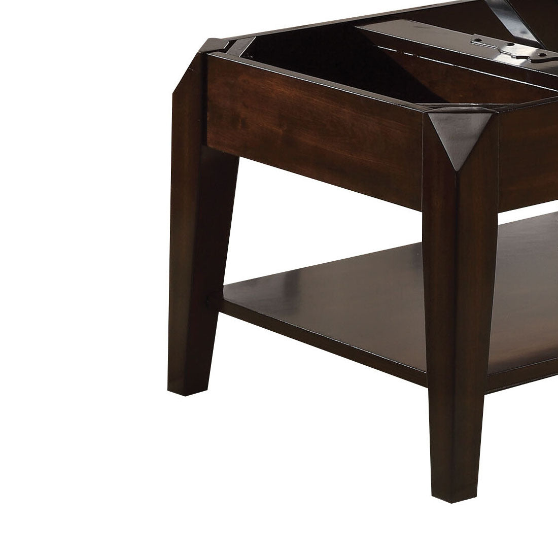 Walnut Coffee Table With Lift Top Walnut Primary Living Space Poplar Shelves Rectangular Wood
