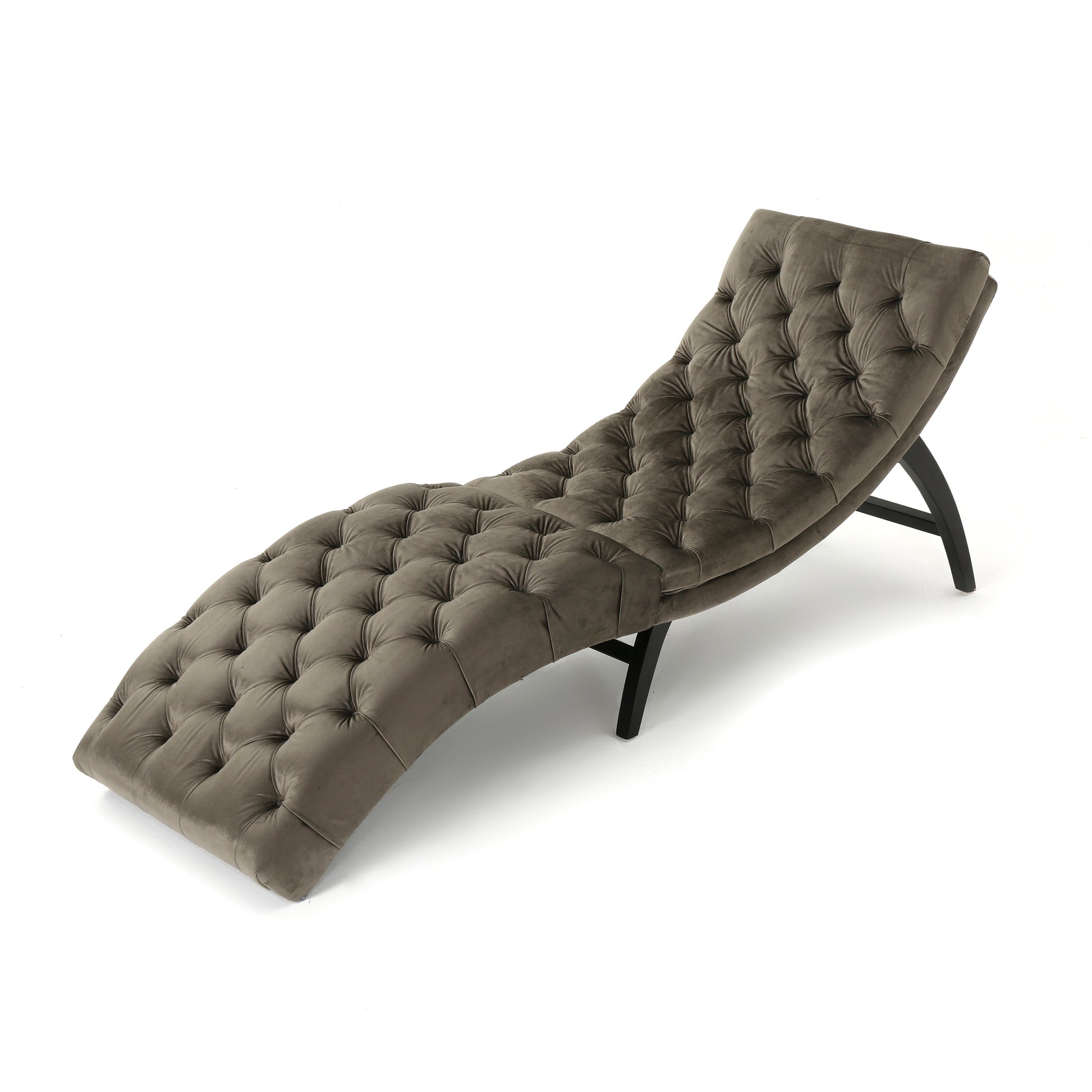 Chaise Lounge Grey Altay Velvet