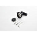 3 Piece Bathroom Hardware Set Matte Black Stainless Steel