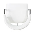 Modern Bar Stools Mp2 Set Of 2 Ivory Pu