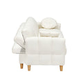 86.61 Inches Beige Technology Cloth Sofa, Three Sofa Lift Sofa Bed, Sofa Bed With Storage Cabinet, Sofa Is Soft And Comfortable, Suitable For Meeting Rooms, Living Rooms And Bedrooms Beige Tech Cloth 3 Seat