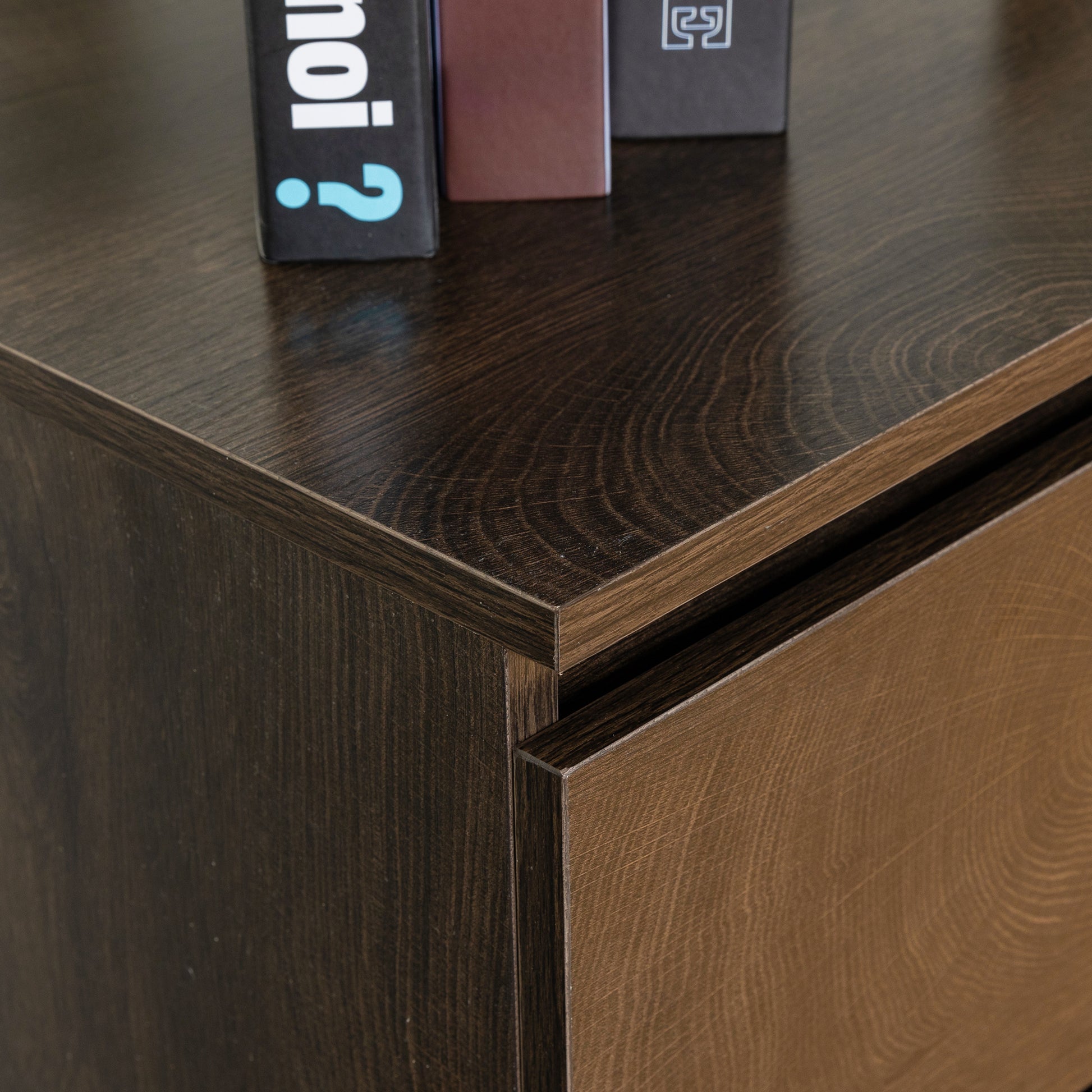 Drawer Dresser Cabinet, Sideboard, Bar Counter, Buffet Counter, Table Lockers, Three Plus Three Drawers Audit, Can Be Used For Dining Room, Living Room, Bedroom, Kitchen Corridor, Color: Dark Gray 5