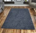 Shaggy Area Rugs, Carpets For Livingroom, 5X7 Area Rugs ,Shaggy Blue Rectangle 5&7 Blue Contemporary Abstract Polypropylene