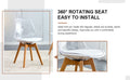 White Stone Burning Tabletop With Rubber Wooden Legs, Foldable Computer Desk, Foldable Office Desk,4 Modern Chairs Can Rotate 360 Degrees,The Seat Cushion Is Made Of Pu Material. Zd 1545Sc 003 White Sintered Stone