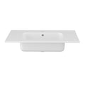 36 Inch Solid Surface Vanity Top With Sink Drop In Countertop For Bathroom Kitchen Cabinet 1 Faucet Hole Not Include Cabinet White Bathroom Luxury,Modern Solid Surface Solid Surface