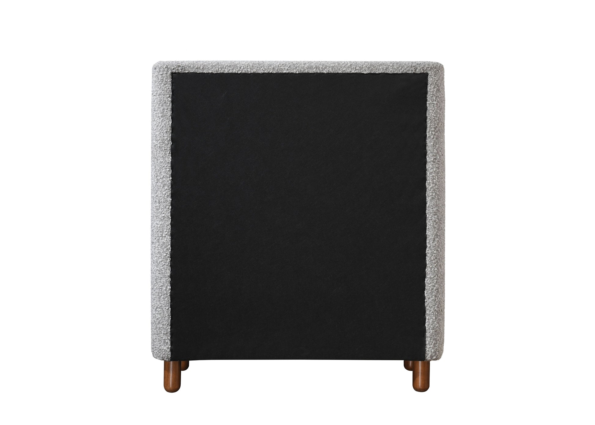 Grey 4 Drawer Upholstered Chest Grey Bedroom Wood Fabric