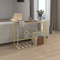 Homcom Gold Console Table, 39