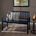 Loja Bench Blue Acacia Wood