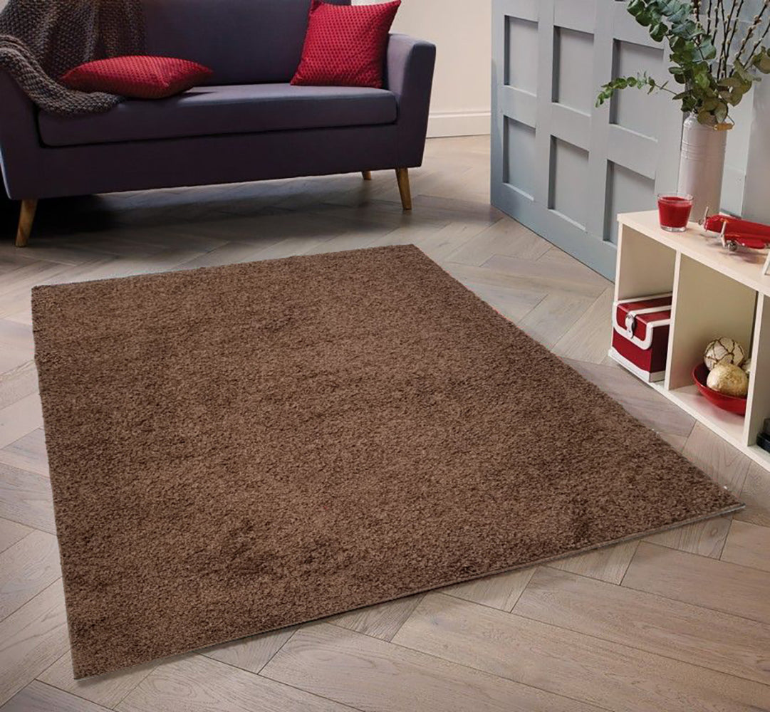 Shaggy Area Rugs, Carpets For Livingroom, 5X7 Area Rugs ,Shaggy Brown Rectangle 5&7 Brown Contemporary Abstract Polypropylene