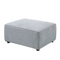 Modular Sofa Grayish Blue Chenille Fabric, Simple And Grand, The Seat And Back Is Very Soft. This Is Also A Knock Down Sofa Grayish Blue Chenille Wood Primary Living Space Medium Soft Cushion Back Medium Duty American Design Eucalyptus Square Arms Carbon