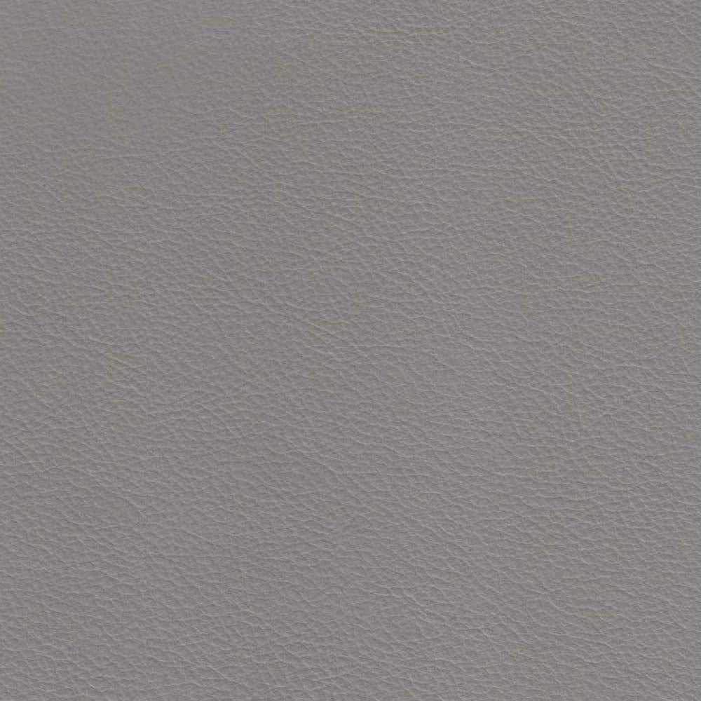 Ersa Leather Chair Silver Grey Memory Foam Genuine Leather