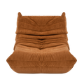 Floor Sofa Bean Bag Chair For Adults Fireside Bean Bag Lounger Memory Foam Chair For Home, Office, Apartment Or Gaming Venue Caramel Polyester Primary Living Space Firm Art Deco Armless Foam Polyester Blend