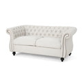 Seat Sofa Beige Fabric