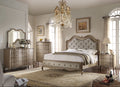 Antique Taupe 3 Drawer Nightstand Taupe 3 Drawers Bedroom Rectangle Felt Lined Drawers Solid Wood