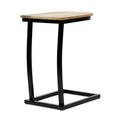 C Table Honey Wood Metal