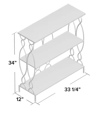 Bookcase Natural Wood