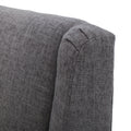 Kd Accent Chair Light Grey Fabric