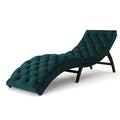 Chaise Lounge Teal Altay Velvet