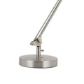 60W Metal Task Lamp With Adjustable Arms And Swivel Head, Set Of 2, Silver Silver Metal