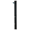 Outsunny 7Ft Outdoor Solar Heated Shower With 360 Rotating Shower Head, Foot Shower Faucet, Temperature And Pressure Adjustable, Holds 9.2 Gallons For Backyard Pool Black Plastic