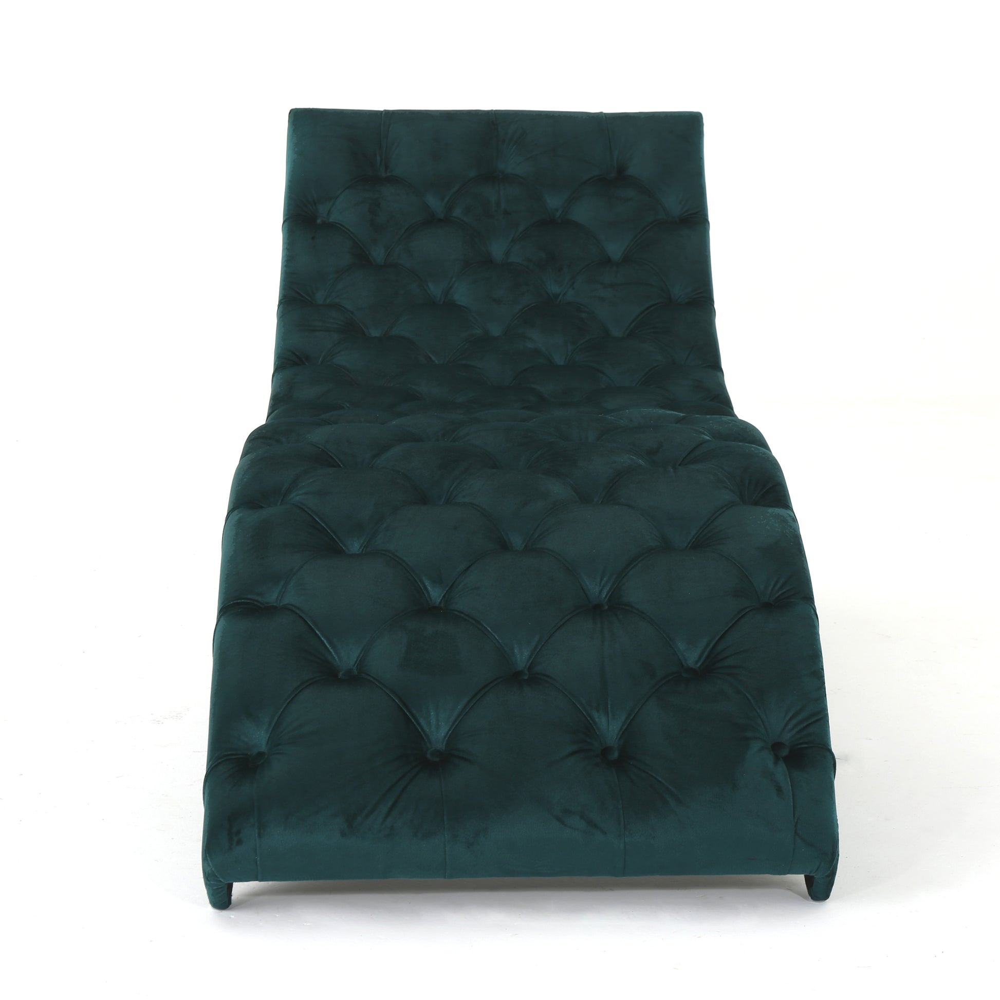 Chaise Lounge Teal Altay Velvet