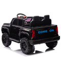 24V10A Two Seater Kids Ride On Electric Pickup, Kids Ride On Toy W Parents Remote Control,4Wd 800W Motors,Two Safety Belts,High Gate Safety Design,Usb,Bluetooth, Speed 2.49 3.73Mph For Kids Aged 3 . Black 50 99 Lbs Polypropylene