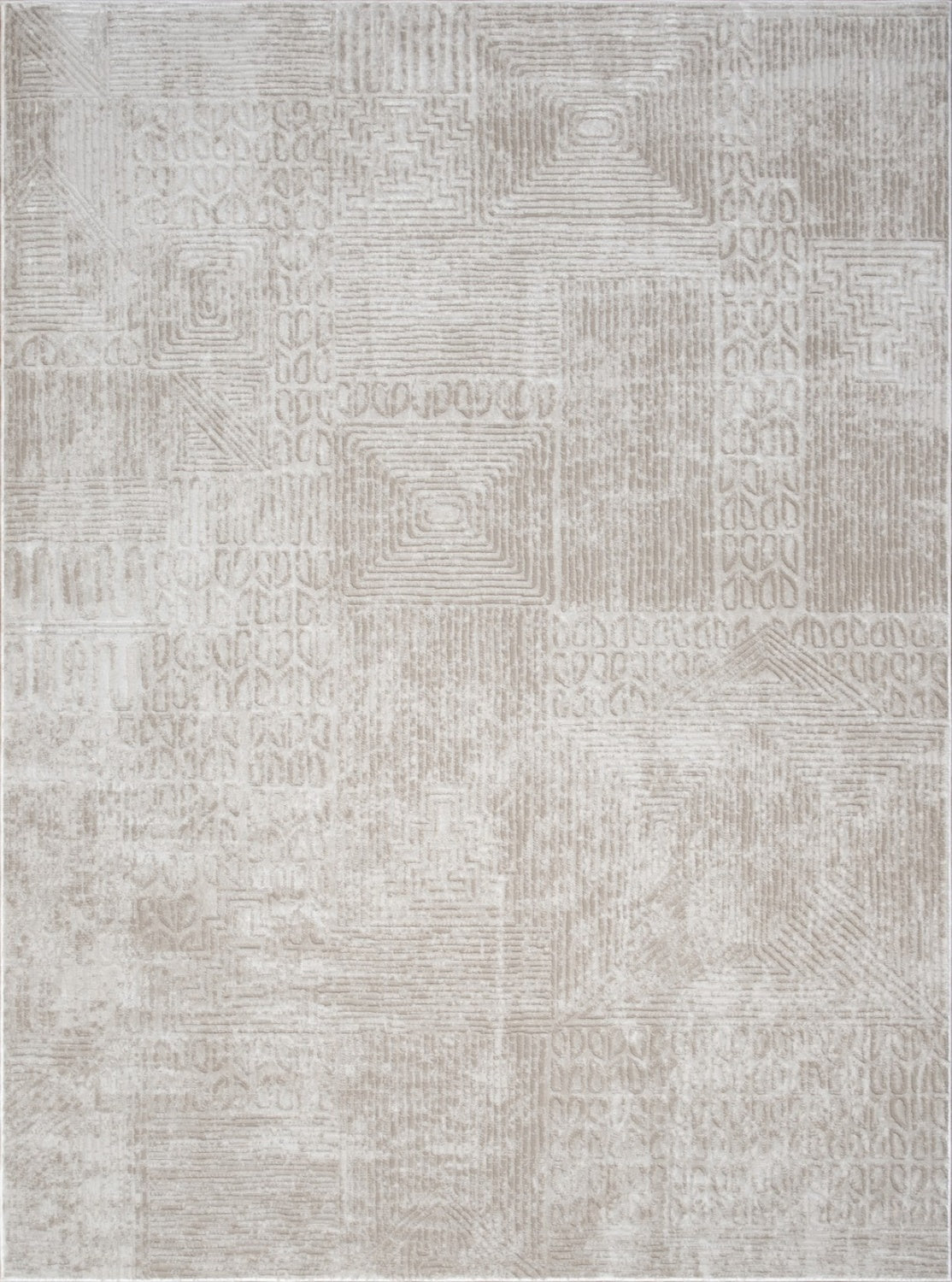 Elegance Gc Cnc6008 Ivory 2 Ft. X 3 Ft. Area Rug Beige Polyester