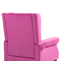 Coolmore Wood Frame Armchair, Modern Accent Chair Lounge Chair With Sturdy Wood Legs For Living Room Bedroom Red Red Foam Velvet