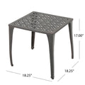 Kai 18 Side Table Bronze Aluminium