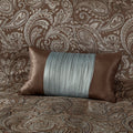 6 Piece Duvet Cover Set King Multicolor Polyester