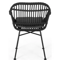 Orlando Chair Grey Iron Plastic