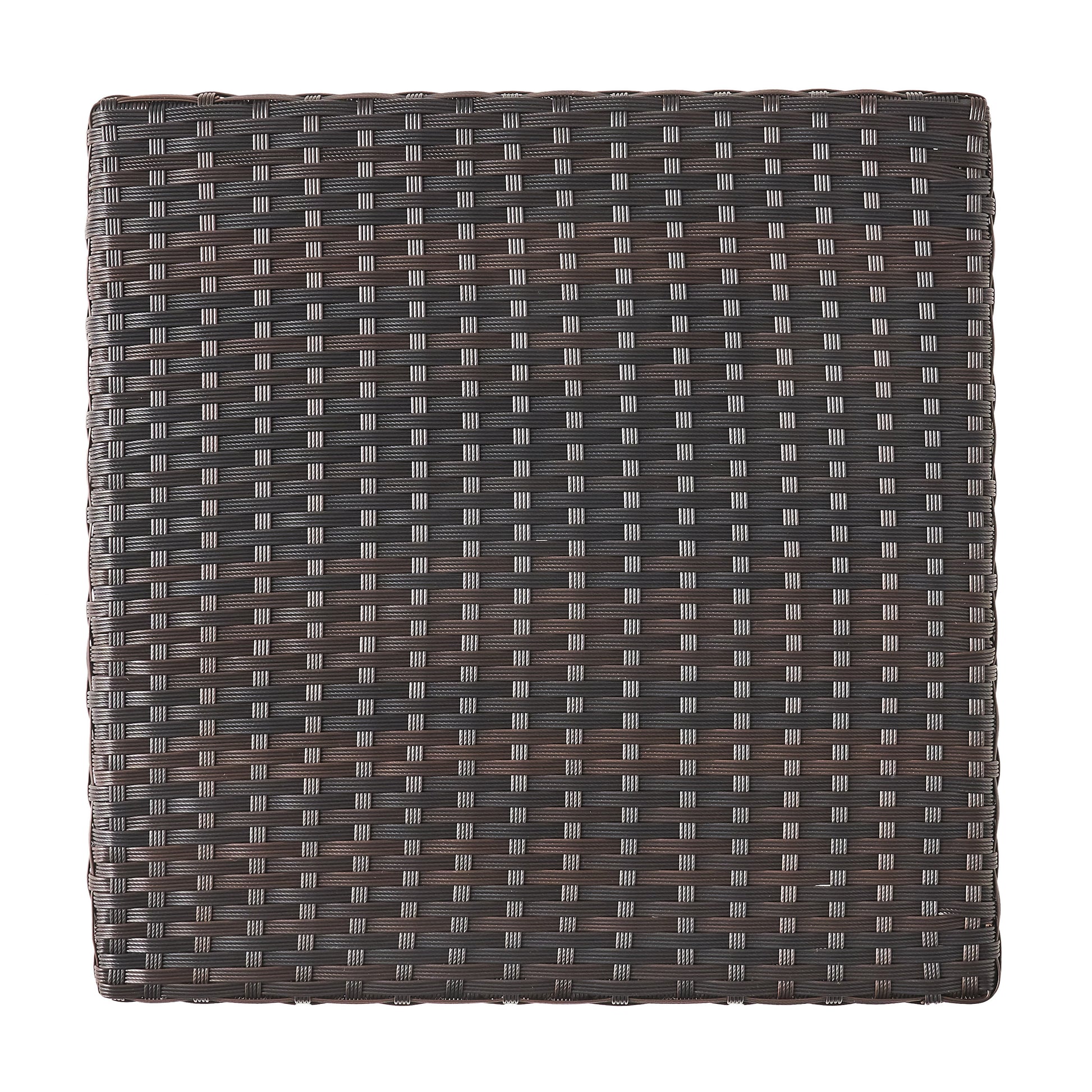 Honolulu Brown Side Table Brown Rattan