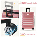 3 Piece Luggage Set Suitcase Set, Lightweight Durable Suitcase With Wheels And Tsa Lock, Expandable Travel Family Luggage For Men Women 20