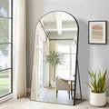 Dolonm Arched Full Length Mirror With Stand, 71