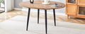 With A Clever Retractable Mechanism, The Mdf Table Top And Black Metal Legs And Has A Smooth And Delicate Surface. The Unique Look Creates The Sleekof A Modern Home. Wood Mdf Metal