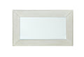 Varian Mirrored Nightstand Silver Mirror,Synthetic Wood