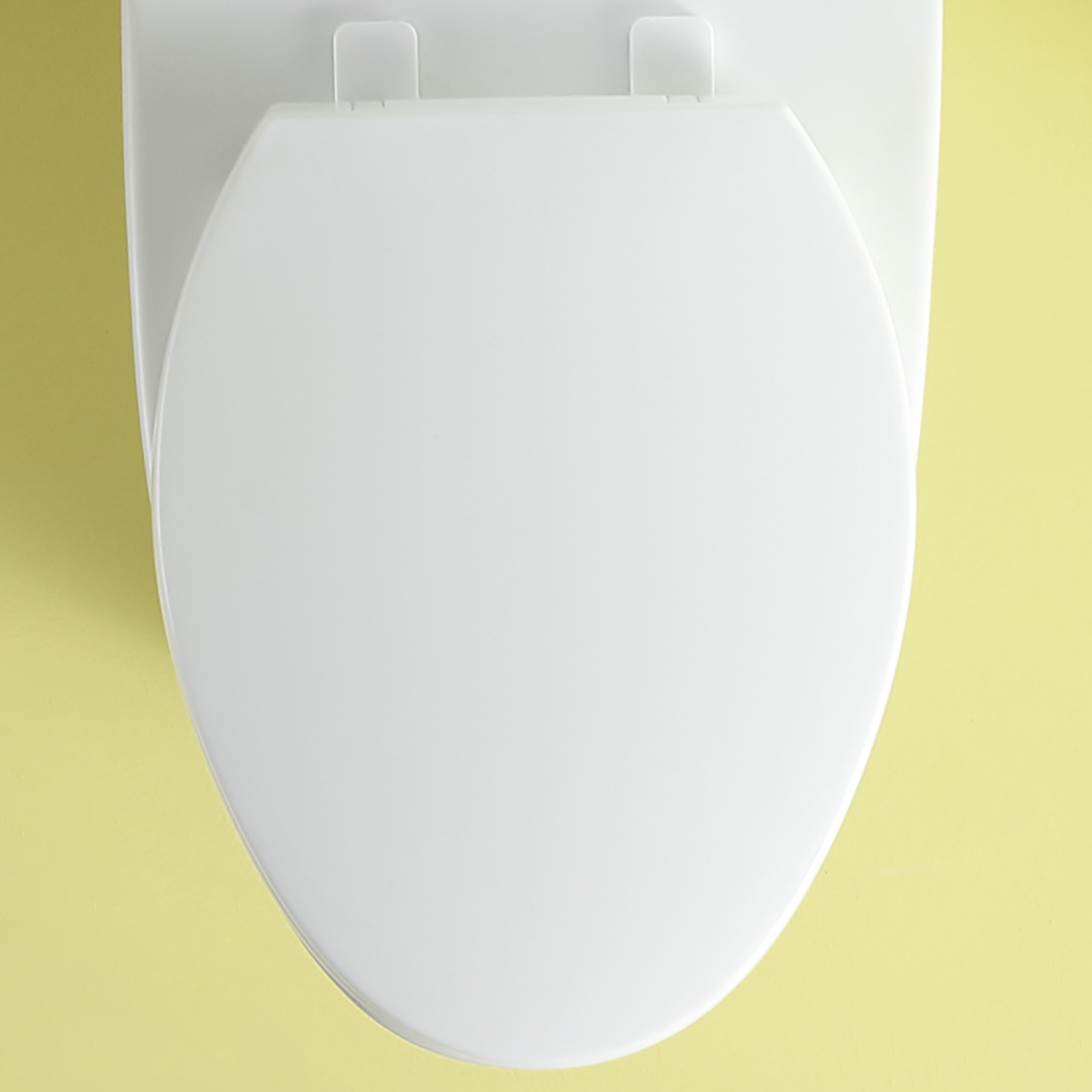 Toilet Seat Lid Only, 23T02 Gwp01 White Plastic