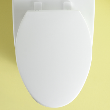 Toilet Seat Lid Only, 23T02 Gwp01 White Plastic