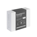 Bamboo Cotton Sheets Soft And Smooth With Viscose From Bamboo Grey King Split White Charcoal Cotton