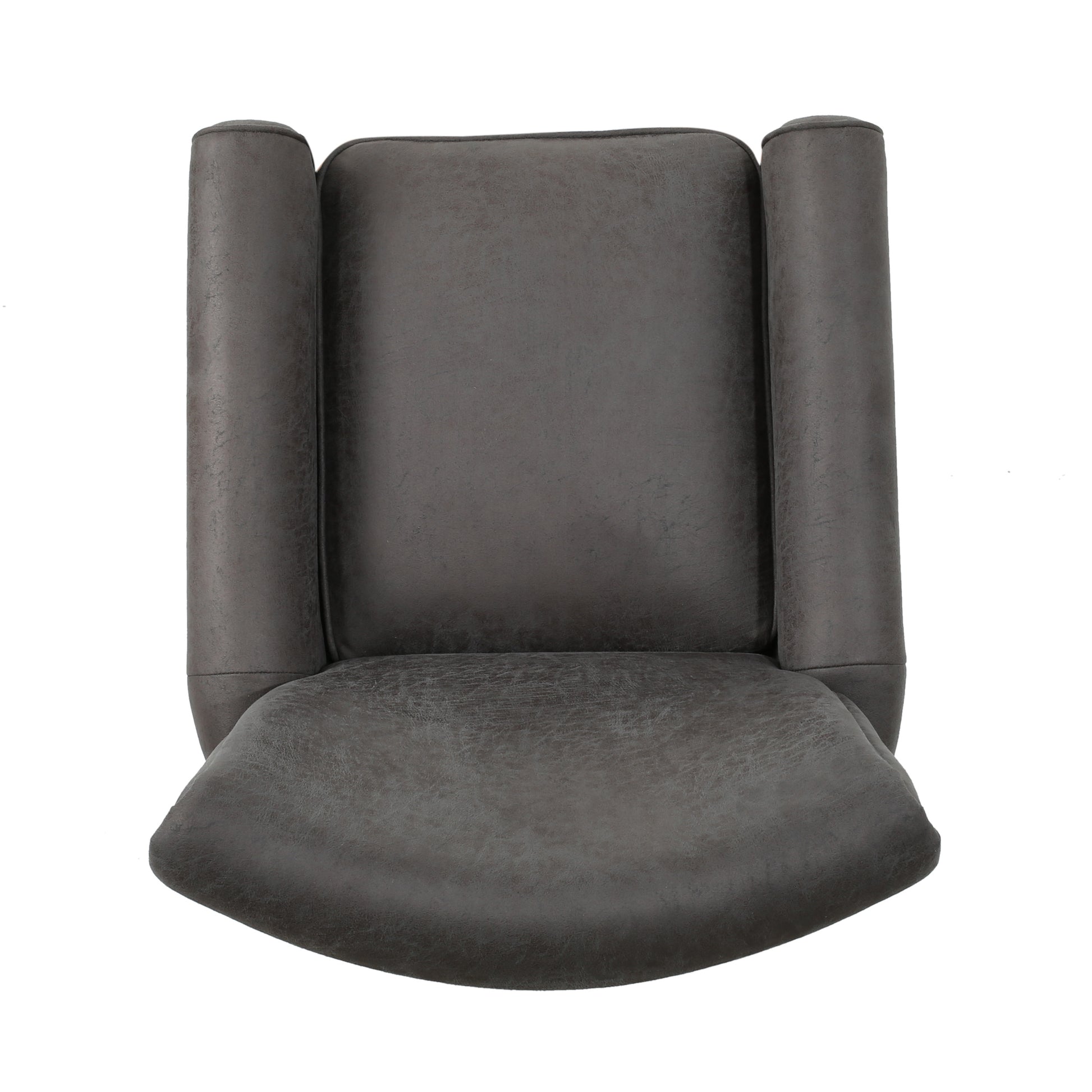 Manual Standard Recliner Slate Microfiber