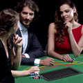 Soozier Poker Table Foldable, 72